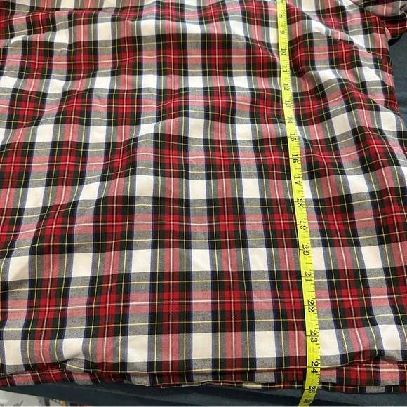 Plaid Ruffle Elizabeth Wilson 2X Women’s Gingham Flowy Peasant VTG - Picture 5 of 5